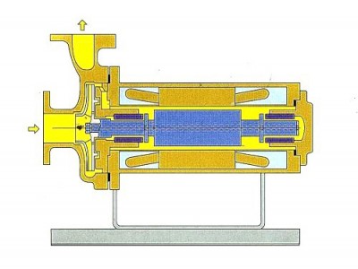 轴内循环基本型屏蔽泵（BV型）