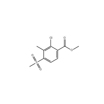 2-氯-3-甲基-4-甲磺酰基苯甲酸甲酯