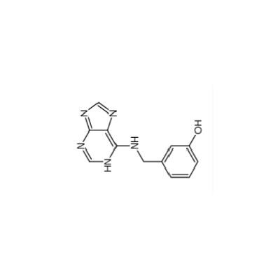 3-[(9H-嘌呤-6-基氨基)甲基]苯酚